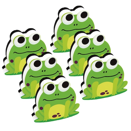 Ashley Productions Magnetic Whiteboard Eraser, Frog, PK6 10021